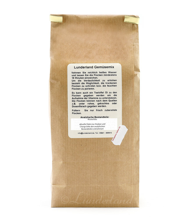 Lunderland - Lunderland Gemüsemix - Ein getreidefreier Mixer zur Fleischfütterung