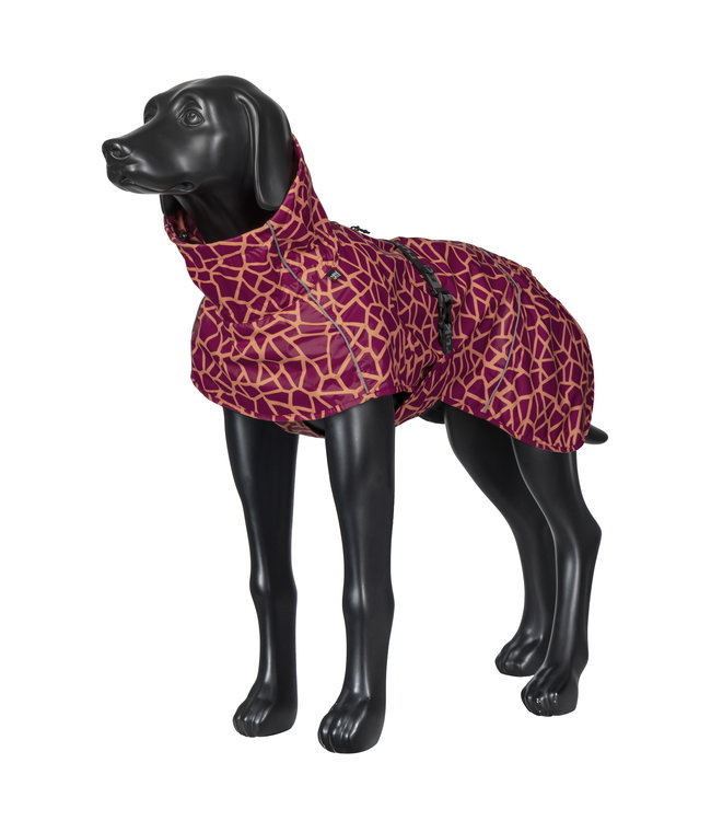 Rukka Pets - Hundemantel Hayton rot - leicht wärmend