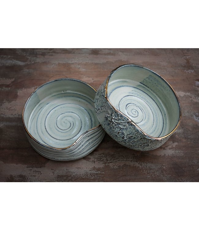 Keramik Hundenapf mÿ Bowl gemustert - Designernapf