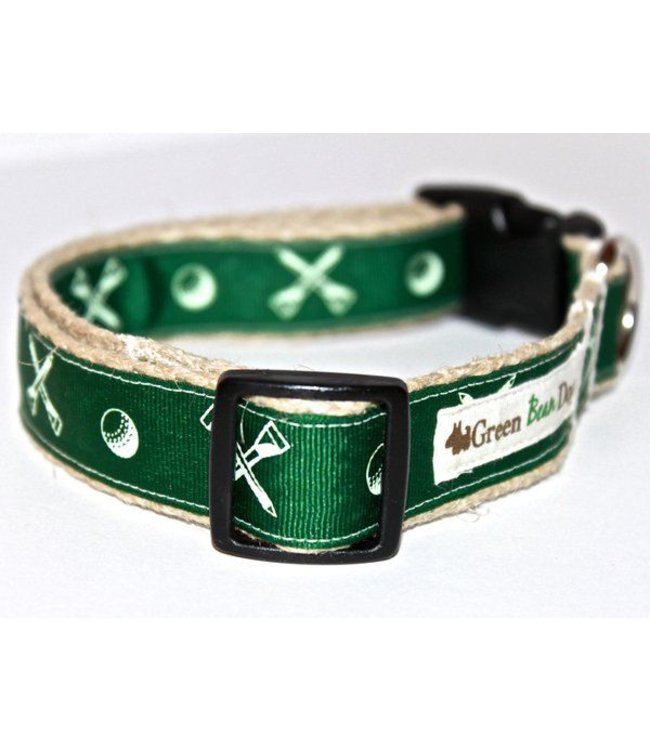 Green Bean Dog - Hundehalsband Davis aus Hanf