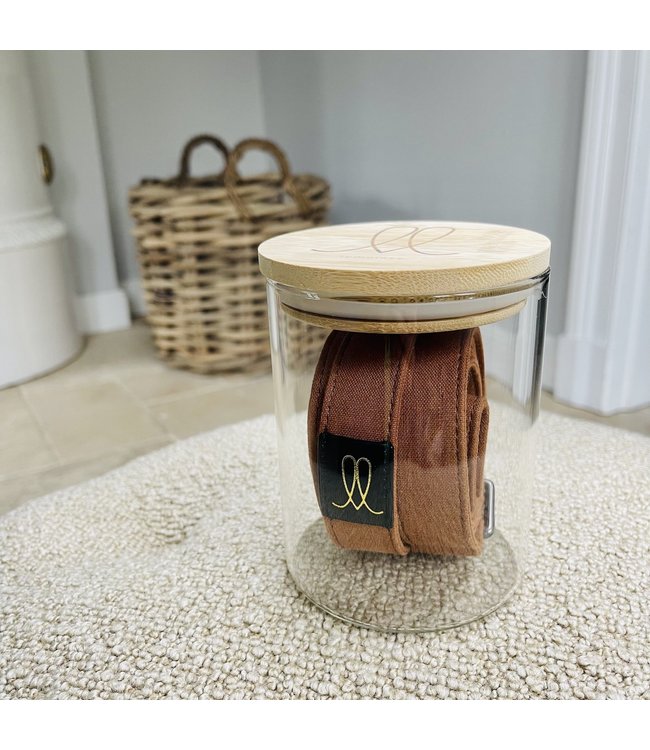 Lemolove - Hundeleine Crossbody FALLING FOR YOU - Braun