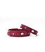 Maul Ledermanufaktur - Hundehalsband Diamond Nappaleder Pink