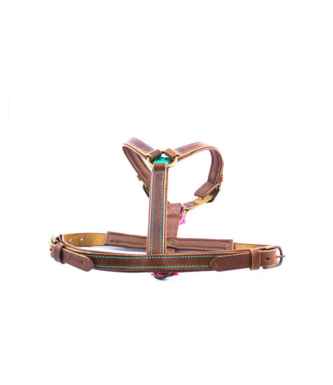 Dog with a Mission - Hundegeschirr Boho Rosa - Größe XS