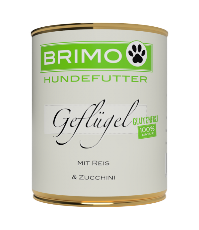 Brimo -  Hundefutter Geflügel mit Reis