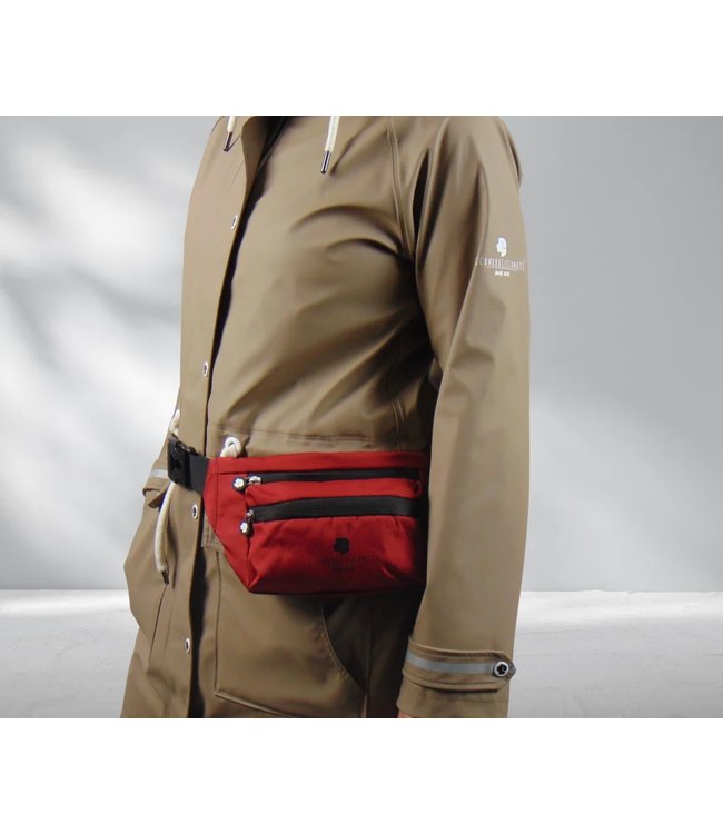 Schmuddelschnute - Bauchtasche Buukbüdel rot