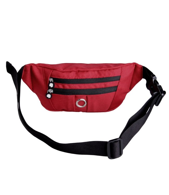 Schmuddelschnute - Bauchtasche Buukbüdel rot