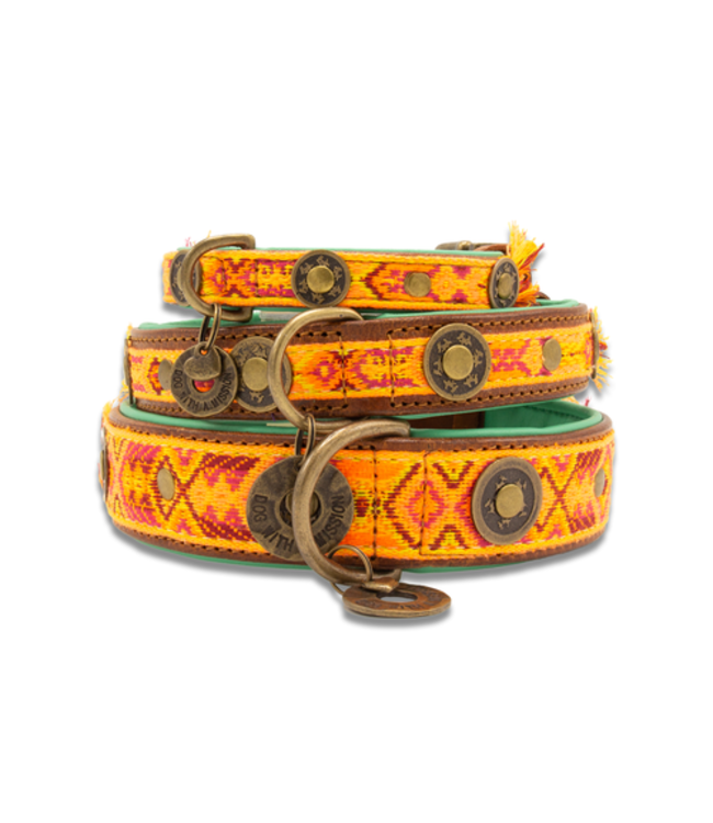 Dog with a Mission - Hippie Hundehalsband M / 2,5cm breit