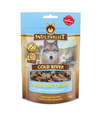 Wolfsblut - Training Treats Cold River - Forelle mit Süßkartoffel