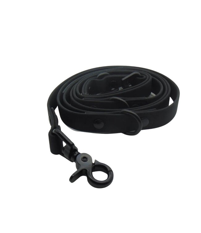 Schmuddelschnute - Hundeleine Schietwedda schwarz