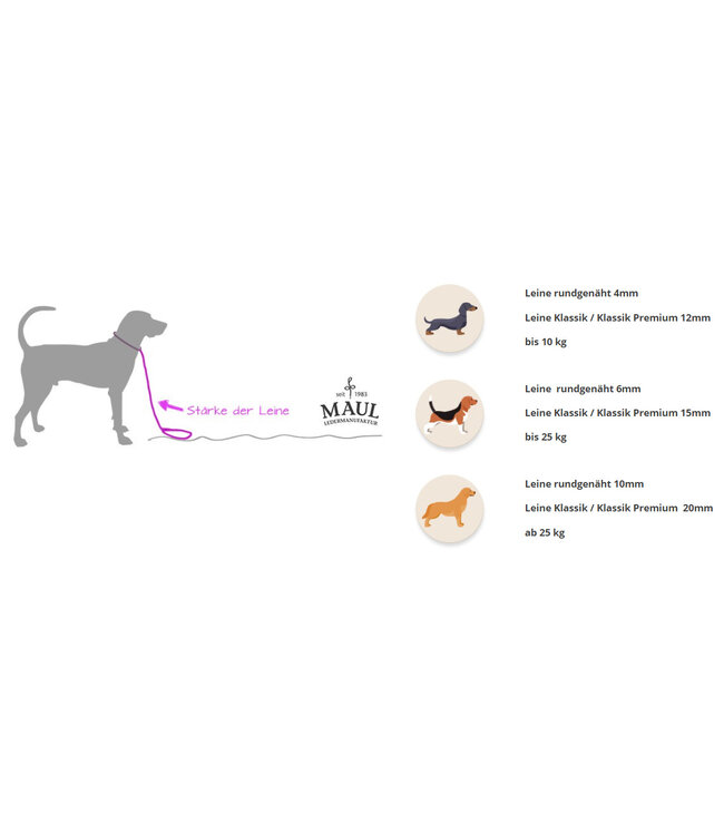 Maul Ledermanufaktur - Retriever Leine