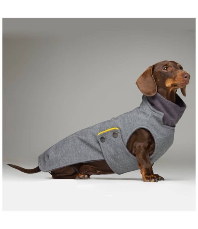 tQel  Hundemantel Zermatt Grey