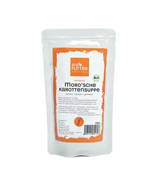 Naturfutter -  Morosche Karottensuppe ohne Huhn