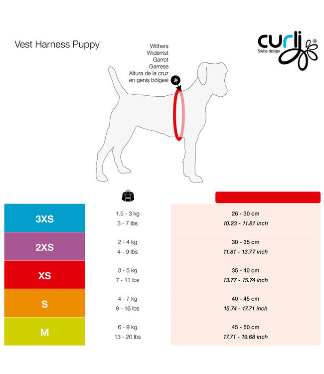 Curli - Welpengeschirr Puppy Vest *SET*