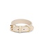 Hundehalsband Sir Chuck - Beige - Größe S / 26 - 32 x 2,5cm