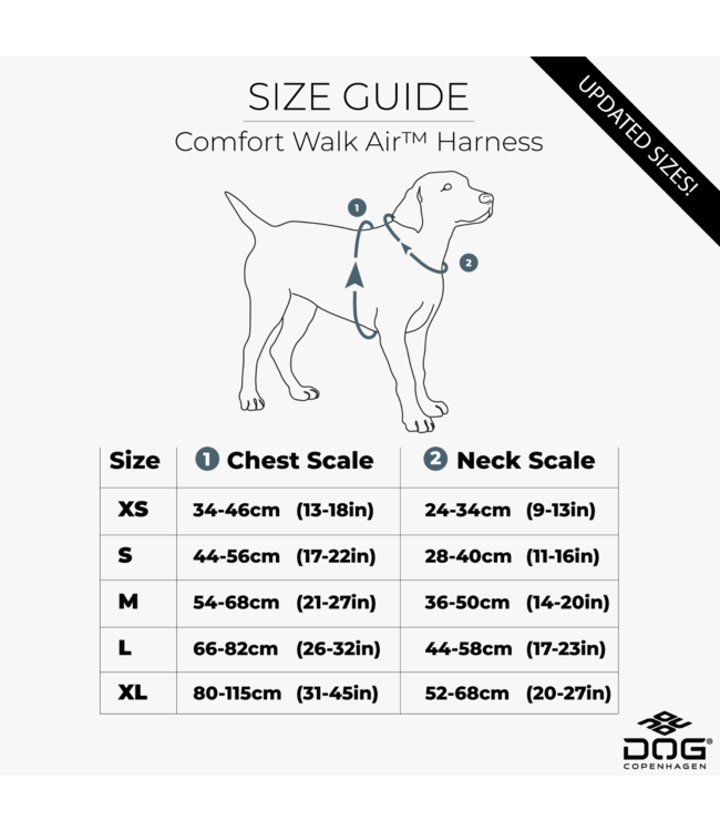Dog Copenhagen - Hundegeschirr Comfort Walk Air™ Mocca