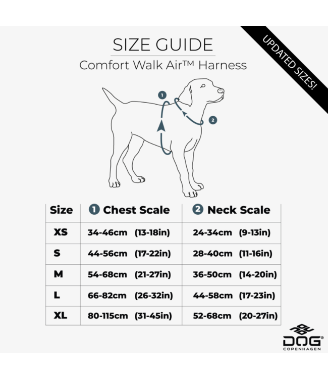 Dog Copenhagen - Hundegeschirr Comfort Walk Air™ ocean blue