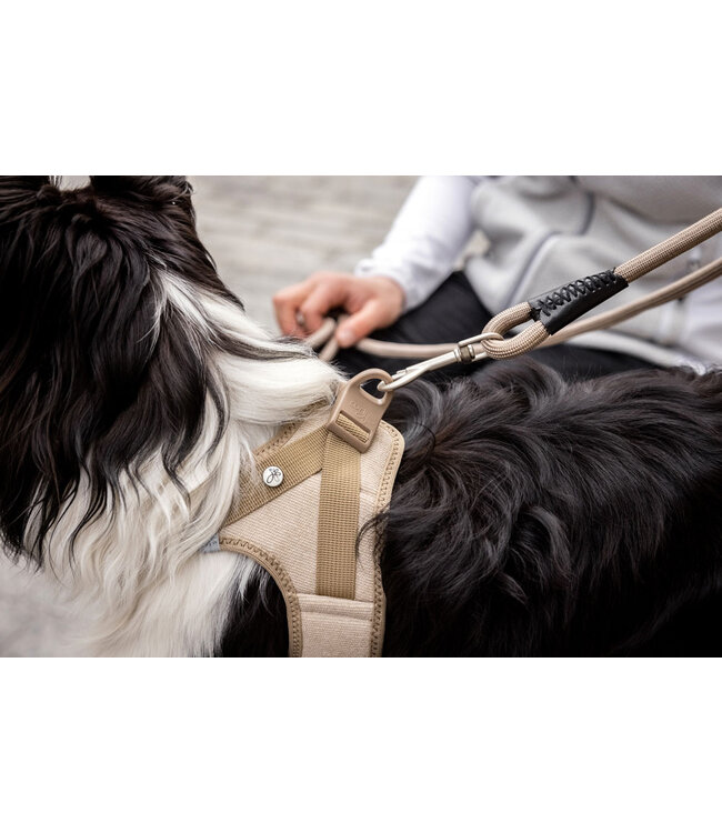 Curli - Hundegeschirr Cord Clasp tan