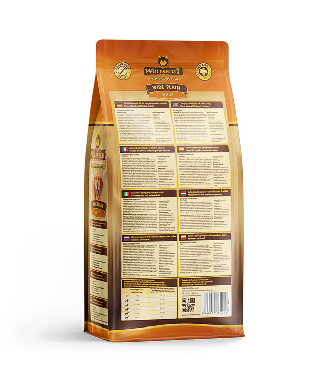 Wolfsblut - Wide Plain mit Pferdefleisch und Süßkartoffeln