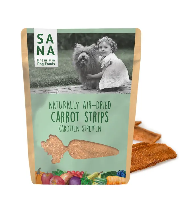 SANADOG -  Veggie Streifen Karotte - 100g