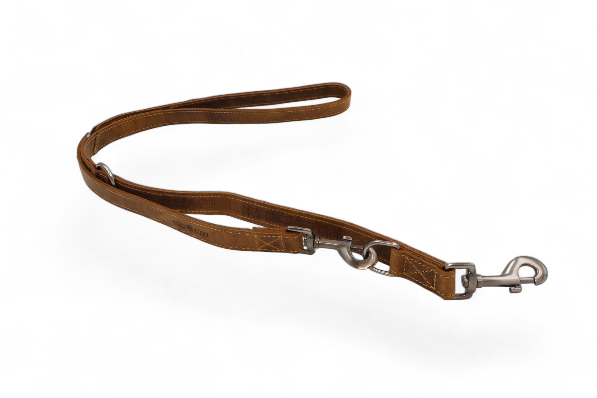 Hundeleine Leder von Greenburry - Flckchens Hundeladen