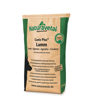 Naturavetal - Canis Plus Lamm - MHD