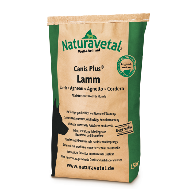 Canis Plus Lamm von Naturavetal - Flckchens Hundeladen