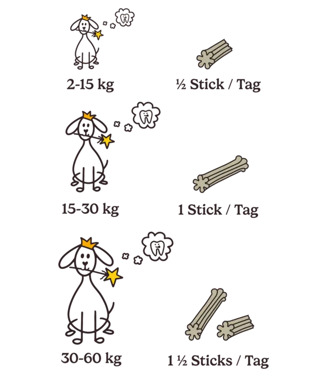 Hunderunde -  Dental Sticks Zahnfee - 105g