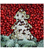 Blue Tree Dog - Christmas Trees - 3 Stück