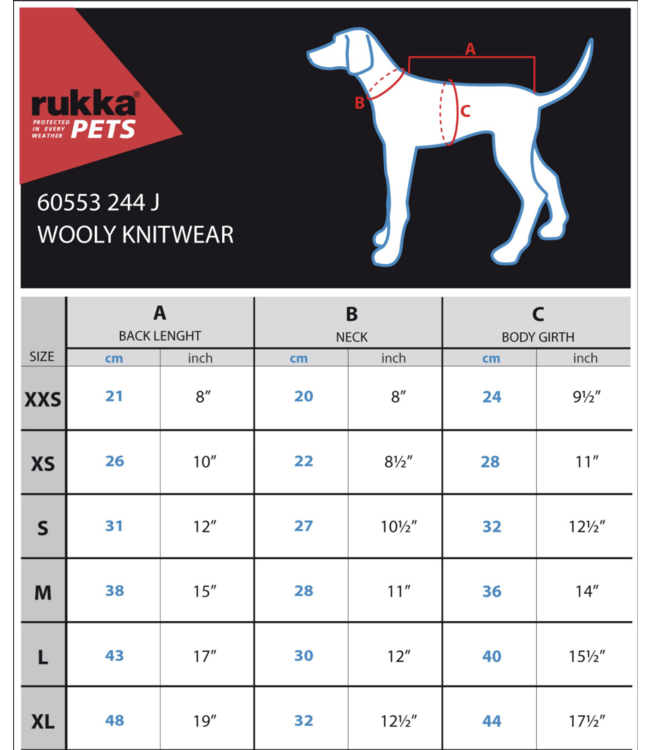 Rukka Pets - Hundepullover Wooly - olive