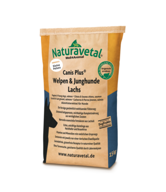 Naturavetal - Canis Plus® Welpen & Junghunde Lachs