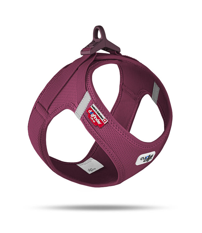 Curli - Hundegeschirr Clasp Air-Mesh Ruby