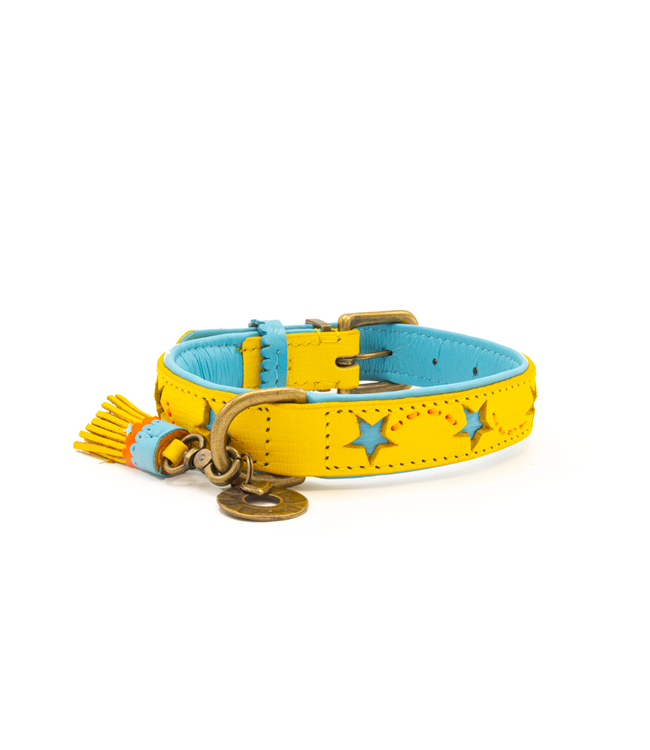 Dog with a Mission - Hippie Hundehalsband XXS