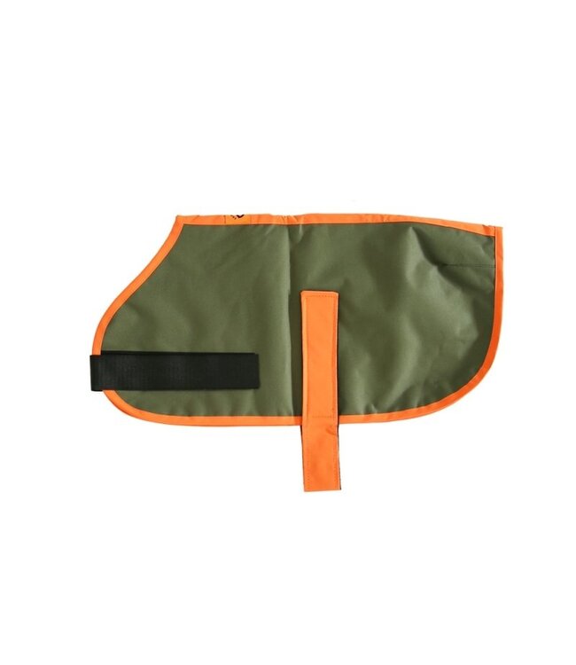 Farmland - Farm-Land Hundemantel mit signalorangem Einfaß