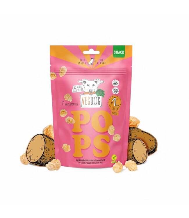 Vegdog -  Pops - Vegane Trainingssnacks - 20g