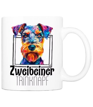 Cadouri -  Tasse ZWEIBEINER TRINKNAPF mit Airedale Terrier