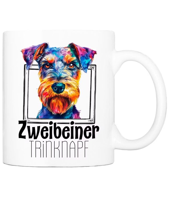 Cadouri -  Tasse ZWEIBEINER TRINKNAPF mit Airedale Terrier