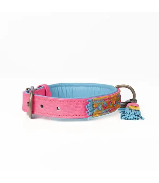 Dog with a Mission - Hippie Hundehalsband Indian Summer