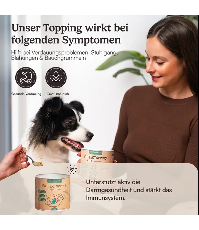 Hunderunde -  Futtertopping Magen & Darm