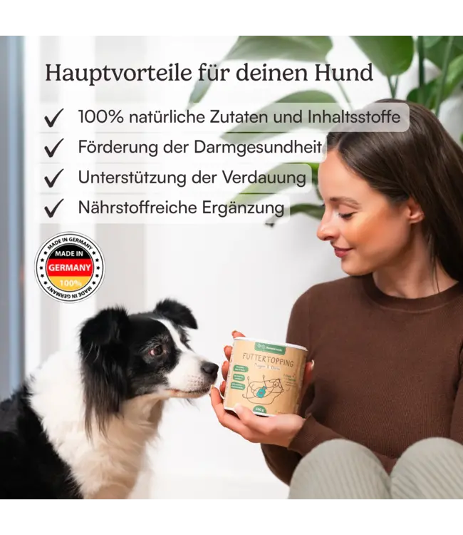 Hunderunde -  Futtertopping Magen & Darm