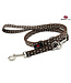 Suchtrupp -  Hundeleine Dots Brown-Grey