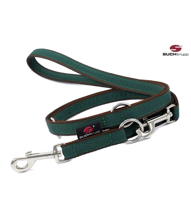 Suchtrupp -  Hundeleine Pure British Racing Green