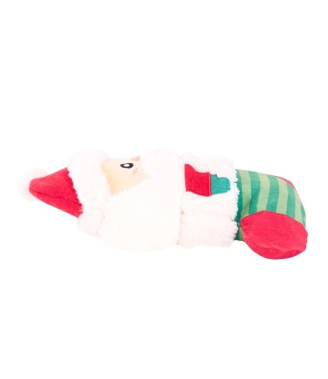Zippy Paws -  Hundespielzeug EcoZippy Holiday Stocking Santa