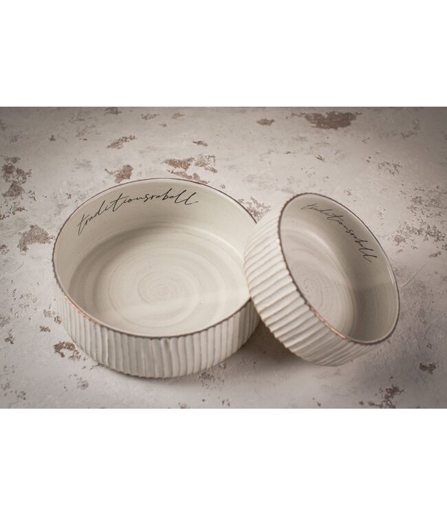 Paul & Paulina - Keramik Hundenapf Traditionsrebell