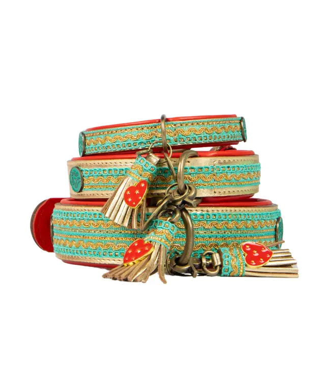 Dog with a Mission - Hippie Hundehalsband XS