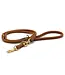 Maul Ledermanufaktur - Hundeleine rundgenäht Cognac