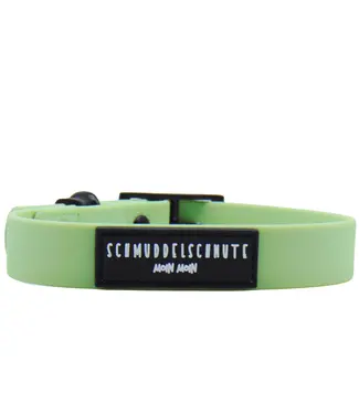 Schmuddelschnute - Hundehalsband Schietwedda mint