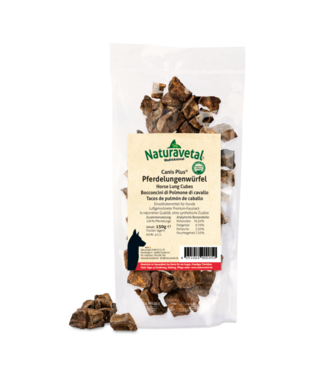 Naturavetal - Canis Plus® Pferdelungenwürfel 150g