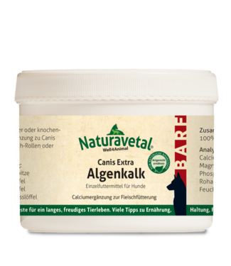Naturavetal - Canis Extra Algenkalk 150g