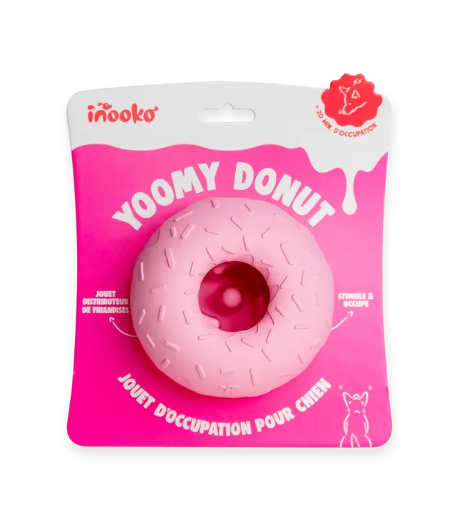 Inooko - Beschäftigungsspielzeug für Hunde - Yoomy Donut