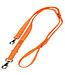 brustgeschirr - Hundeleine Super Soft - Neon Orange